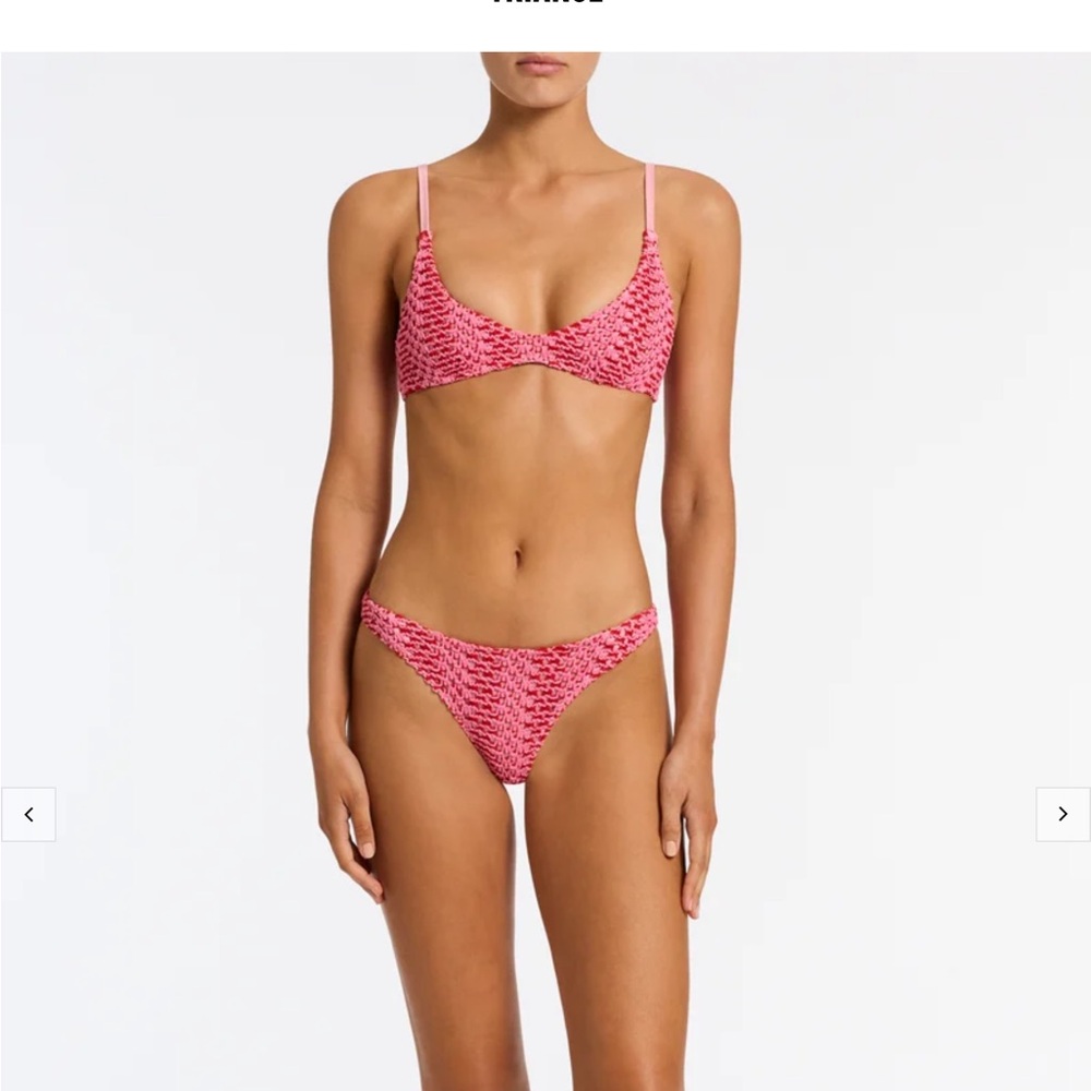 Triangl Maia Alina crochet bikini set